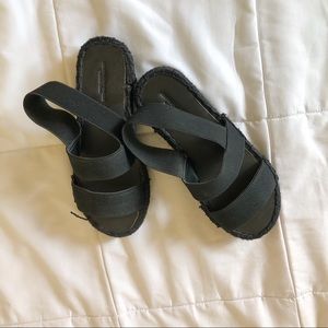 American Eagle Platform Strappy Sandals Size 7